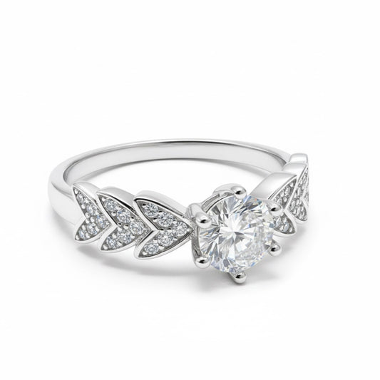 Anillo De Compromiso Solitario #1