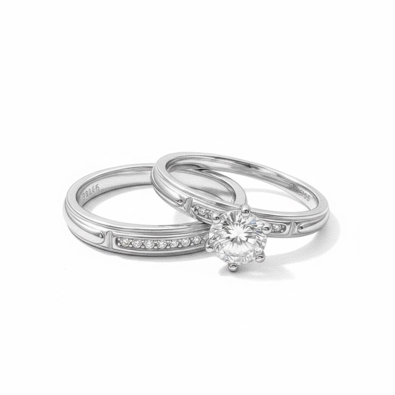 Anillo de Compromiso set de dama #17