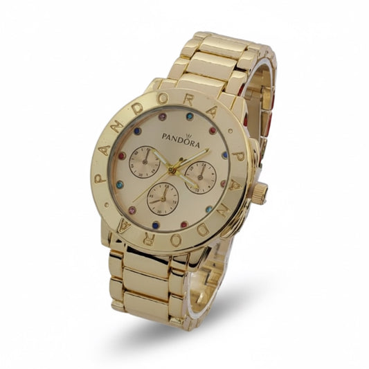 Reloj Pandora Cronógrafo Dorado