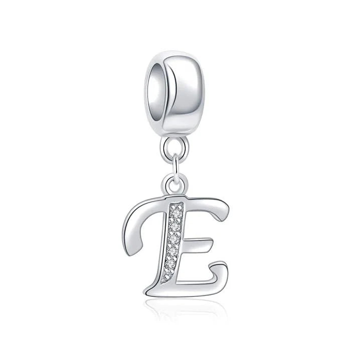 Charm Pandora Inicial Abecedario Cursiva Colgante De La A-Z