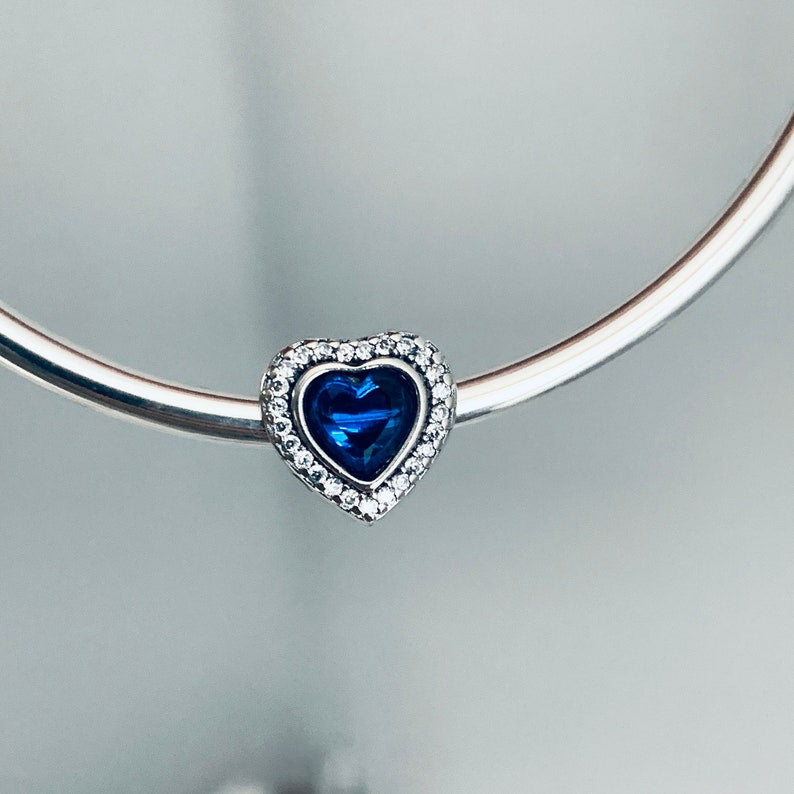 Charm Pandora Corazón Azul