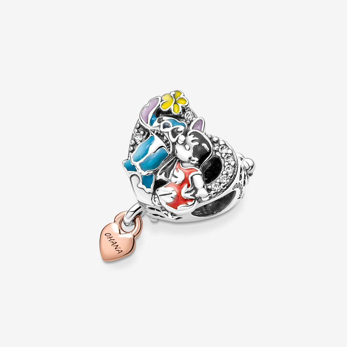 Charm Pandora Ohana Lilo y Stitch de Disney