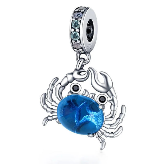 Charm Pandora Cangrejo Azul