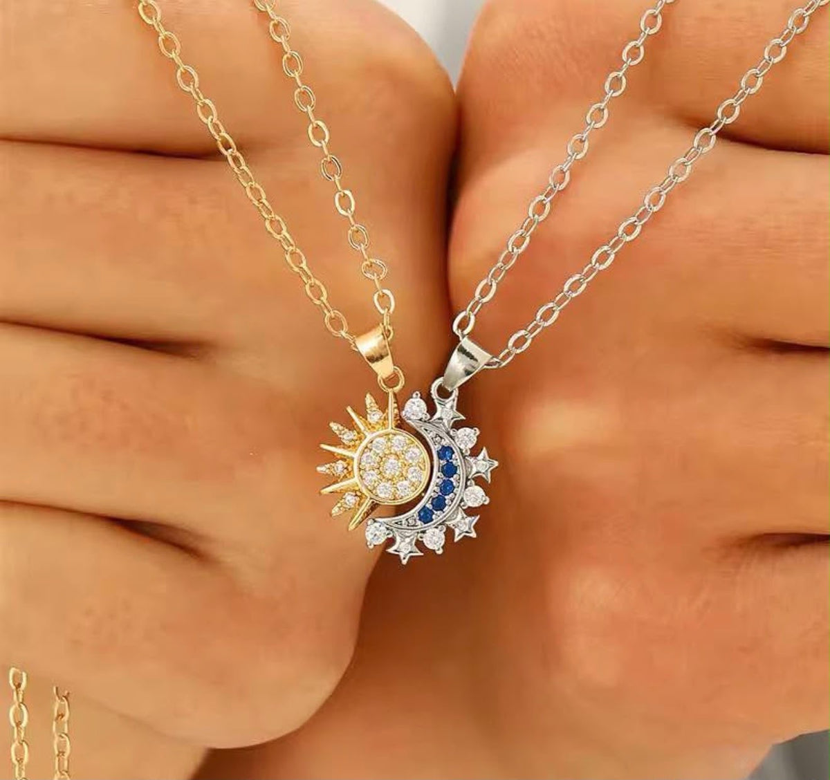 Collares Pandora En Set Sol Y Luna