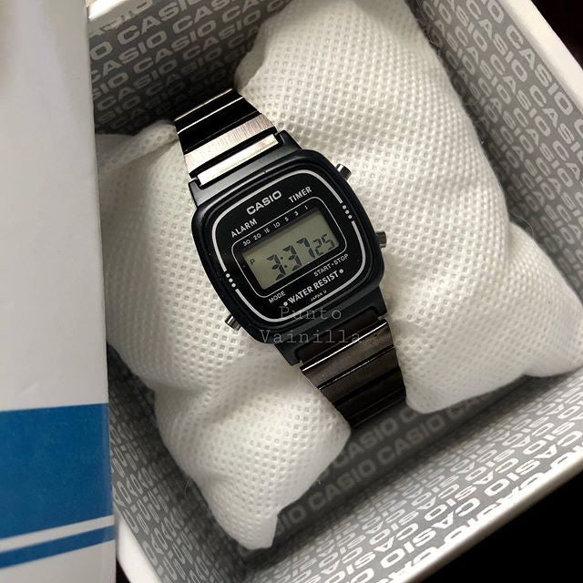 Reloj Casio Vintage Pequeño Negro