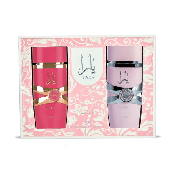 SET LATTAFA YARA 5TH ANNIVERSARY EDITION EDP 100MLX2