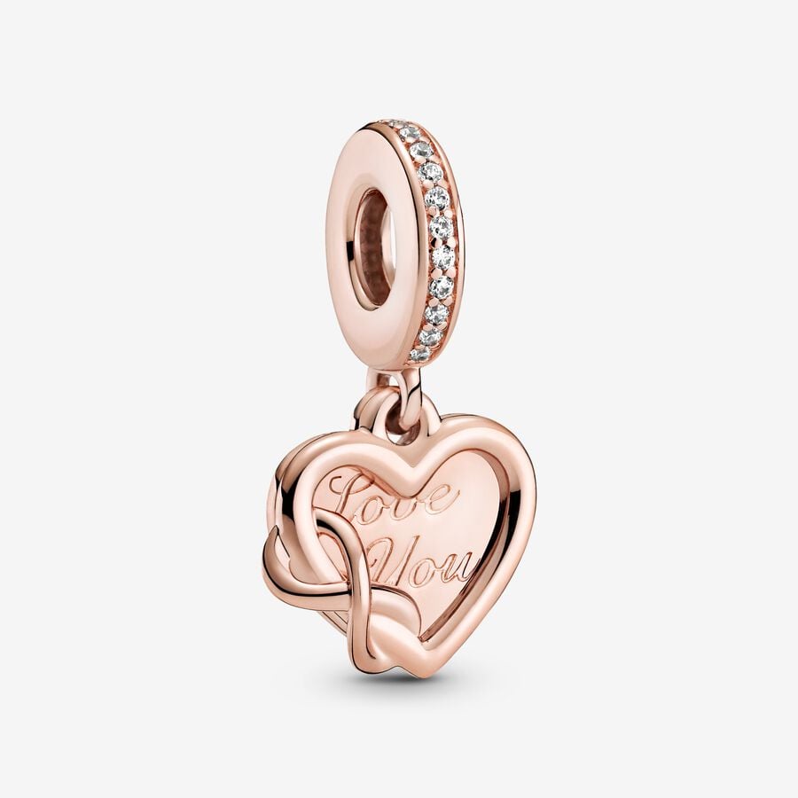 Charm Pandora Colgante Corazón Infinito Te Amo