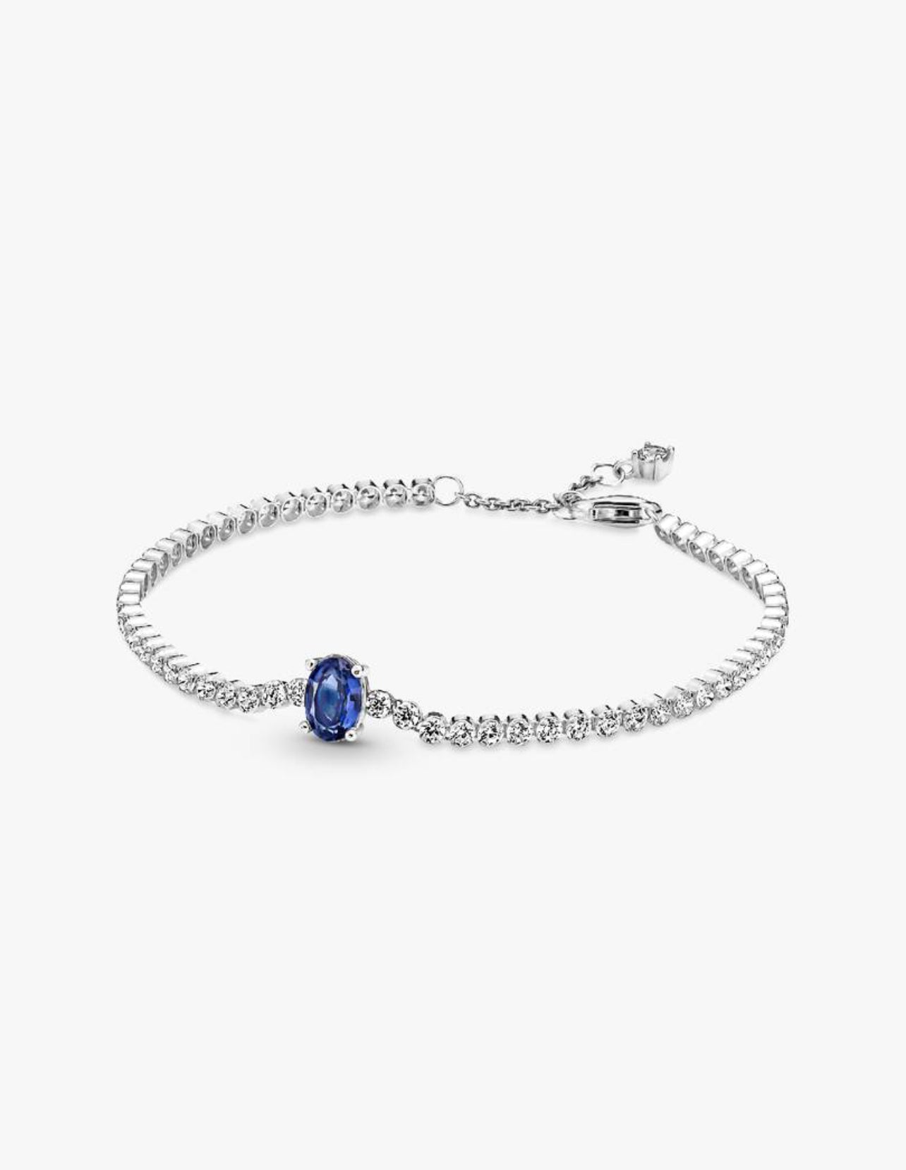 Pulsera Pandora De Pavé Brillante Azul