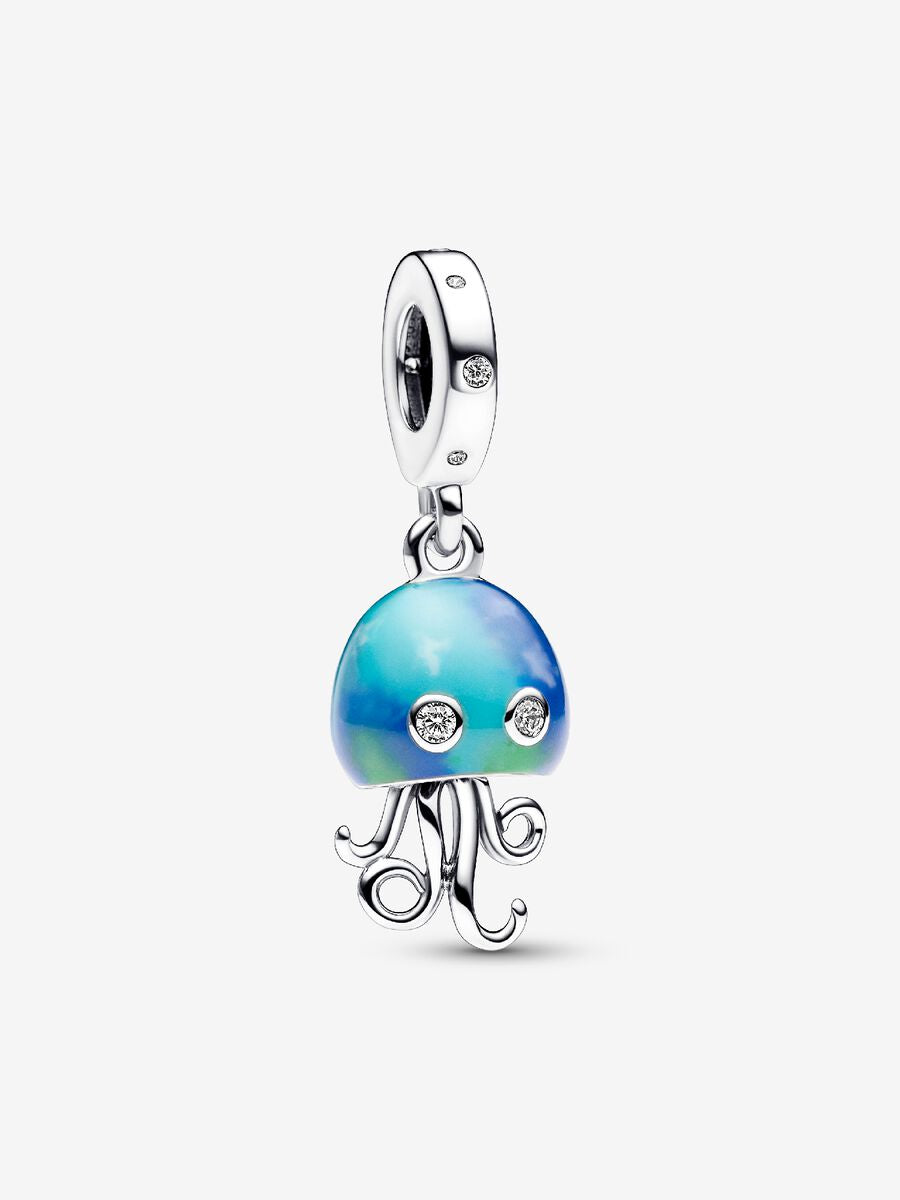 Charm Pandora Pulpo Azul de el Mar