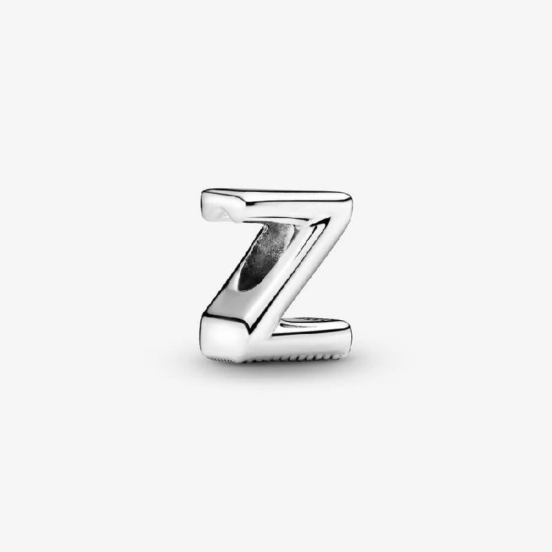 Charm Pandora Inicial De el Abecedario de A - Z Estilo Globo