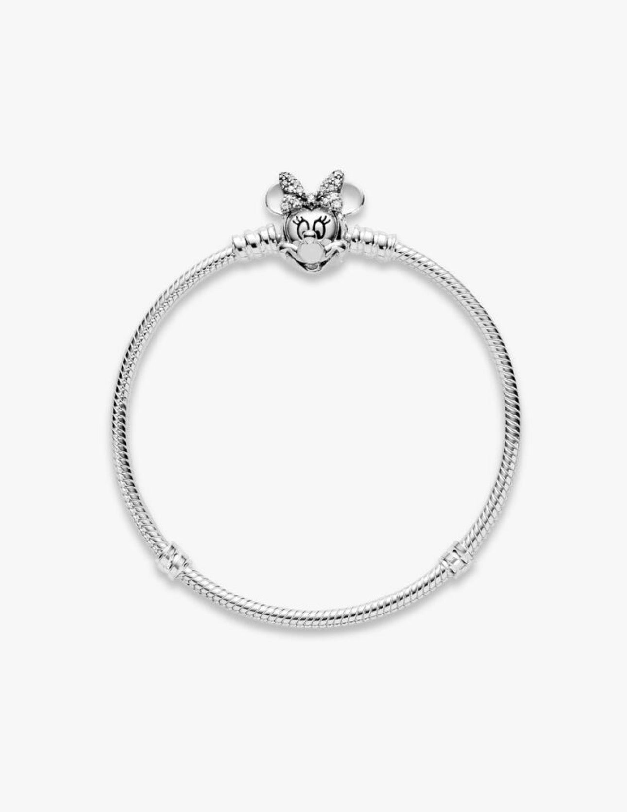Pulsera Pandora Moments Retrato de Minnie Brillante