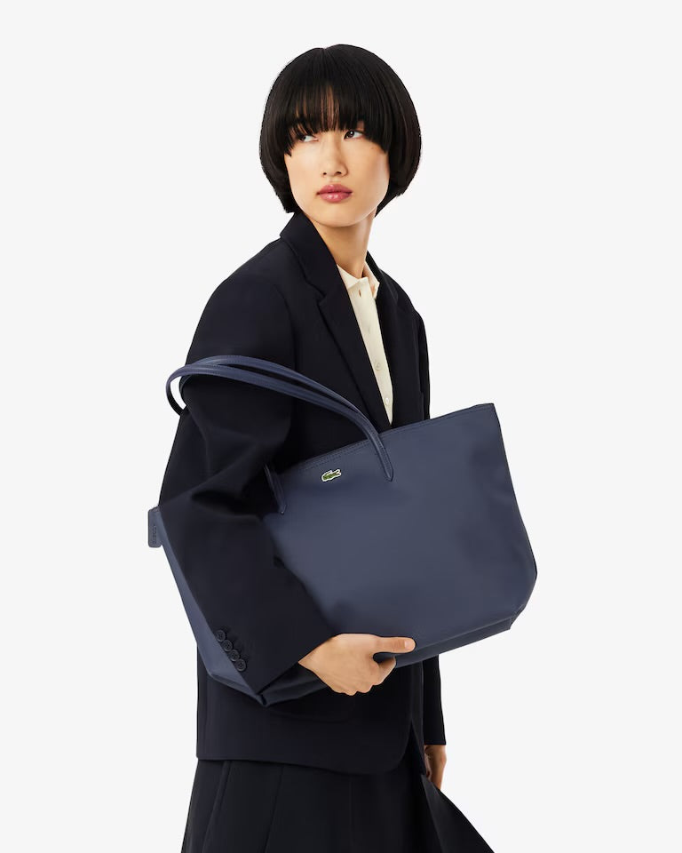 Cartera Lacoste tote grande L.12.12 Azul