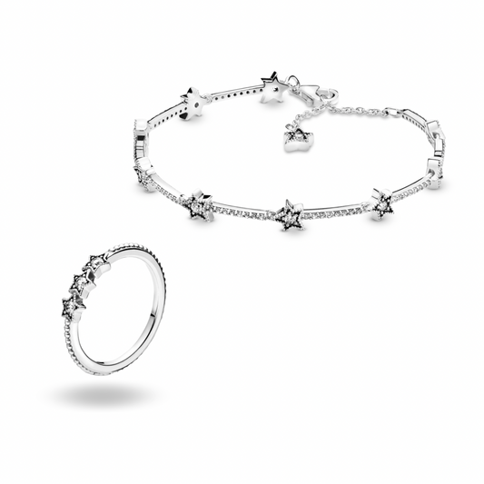 Set Pandora De Estrellas Celestiales