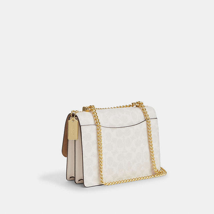 Cartera Coach Crossbody Klare Blanca Con Caja