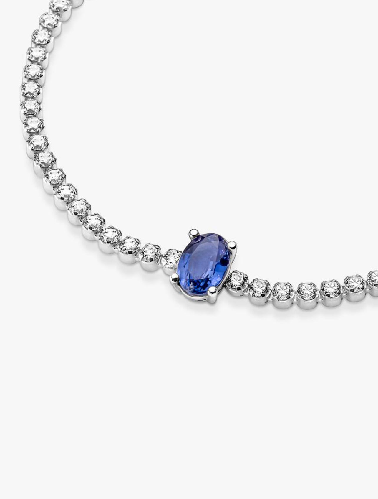 Pulsera Pandora De Pavé Brillante Azul