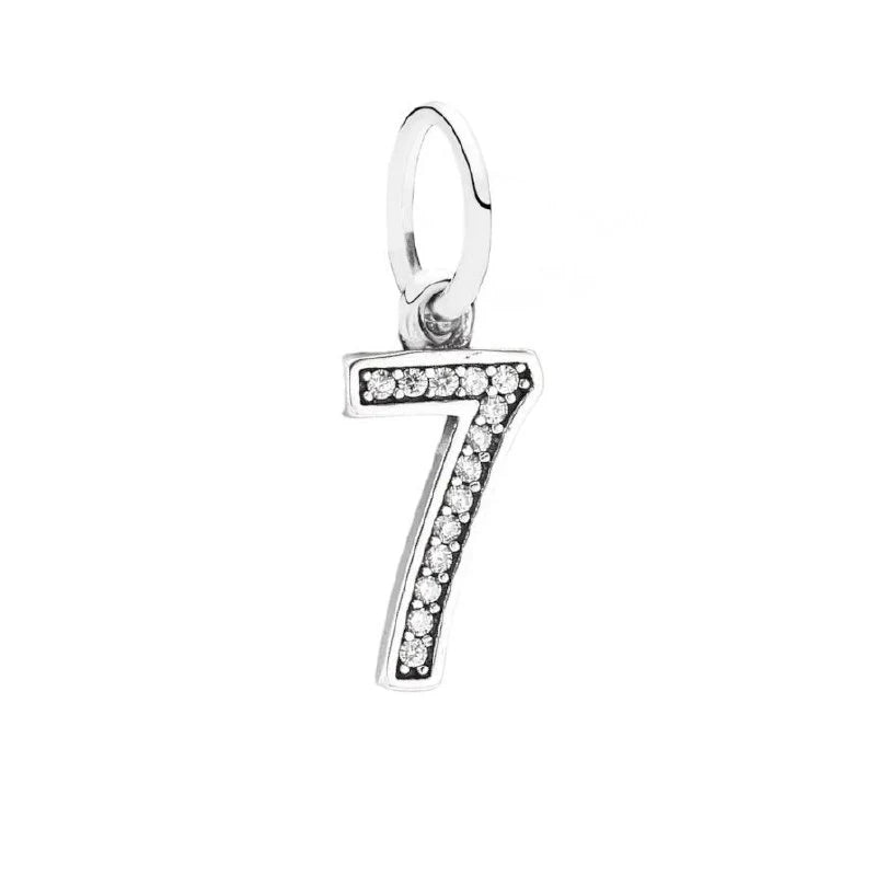 Charm Pandora Números 1-9