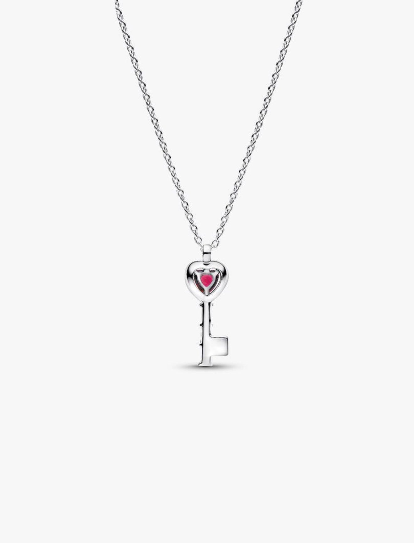 Collar Pandora Llave Corazón Elevado