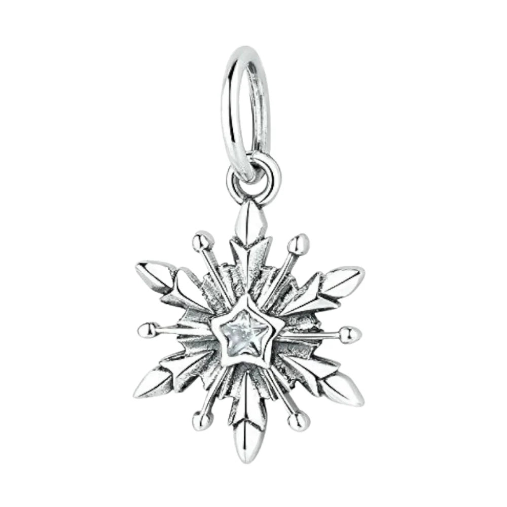 Charm Pandora Copo De Nieve Colgante Estrella