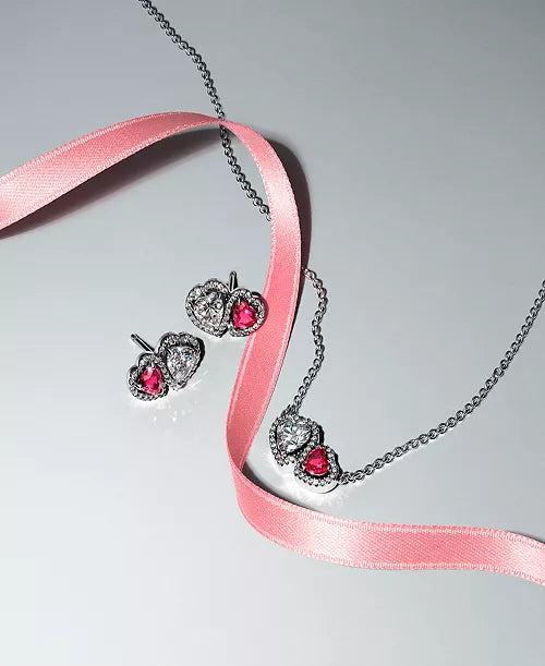 Set De Regalo Pandora doble corazón de el amor