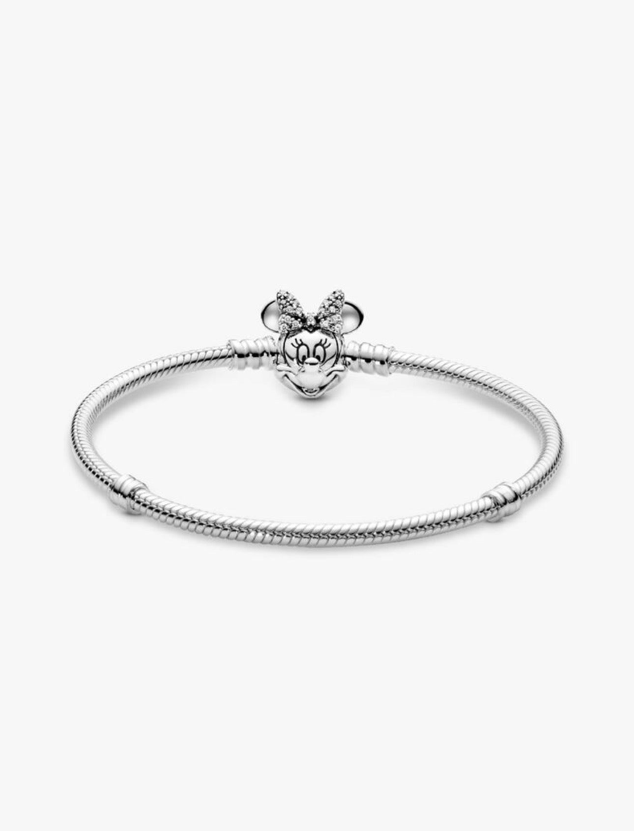 Pulsera Pandora Moments Retrato de Minnie Brillante