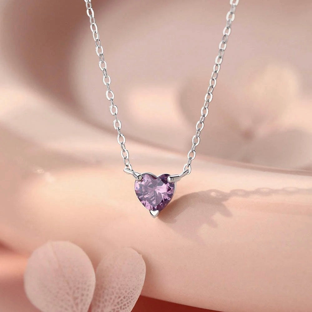 Set Pandora De Corazón Morado