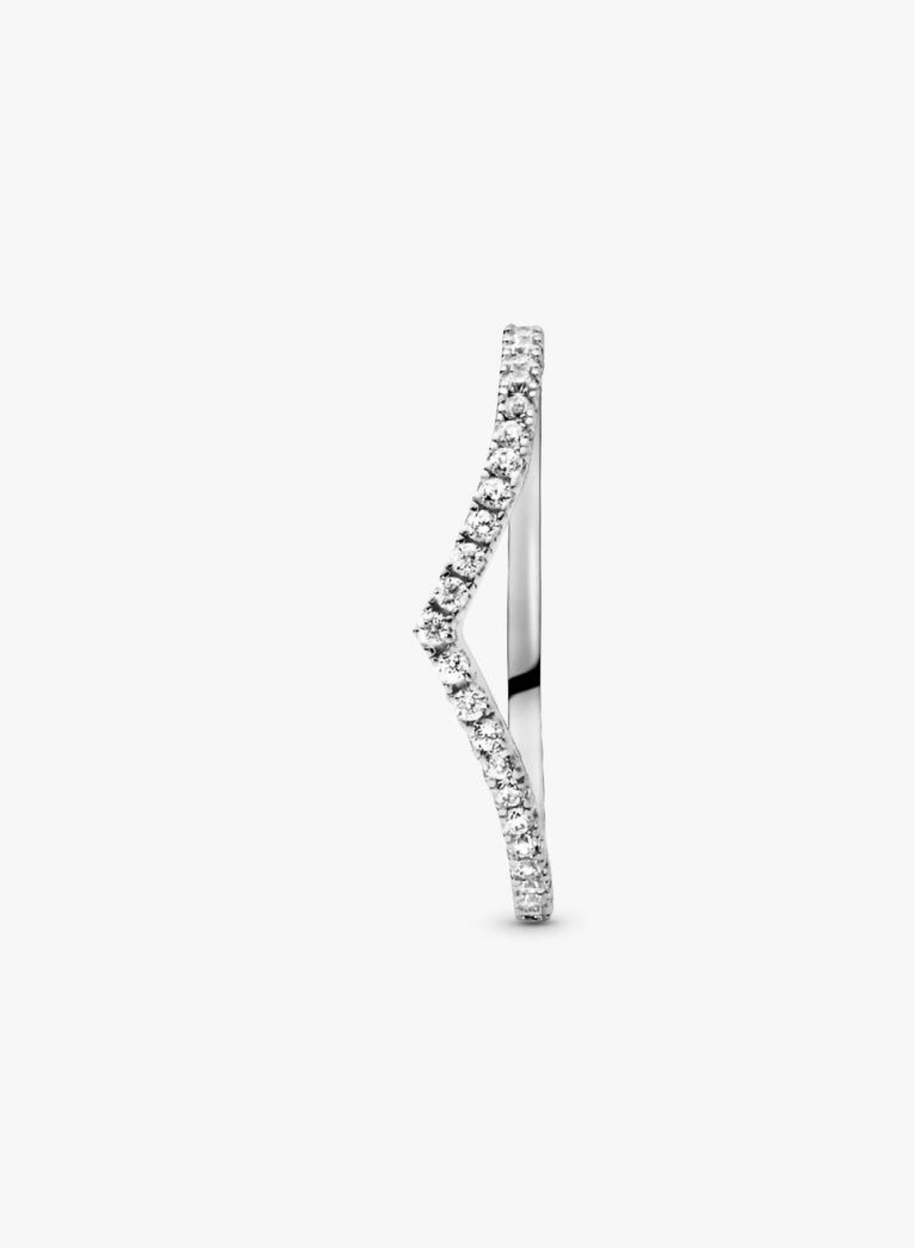 Anillo Pandora Hueso de los deseos deslumbrante
