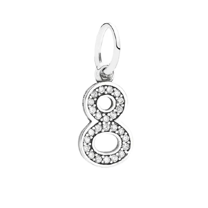 Charm Pandora Números 1-9