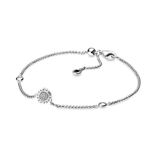 Pulsera Pandora Ajustable Con Logotipo Clásico