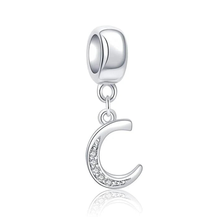 Charm Pandora Inicial Abecedario Cursiva Colgante De La A-Z
