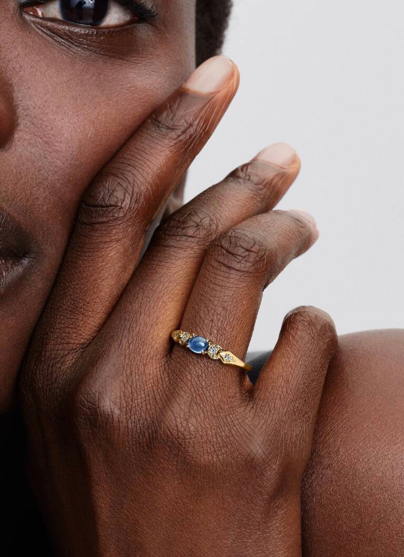 Anillo Princesa Jasmine de Aladdin de Disney Dorado