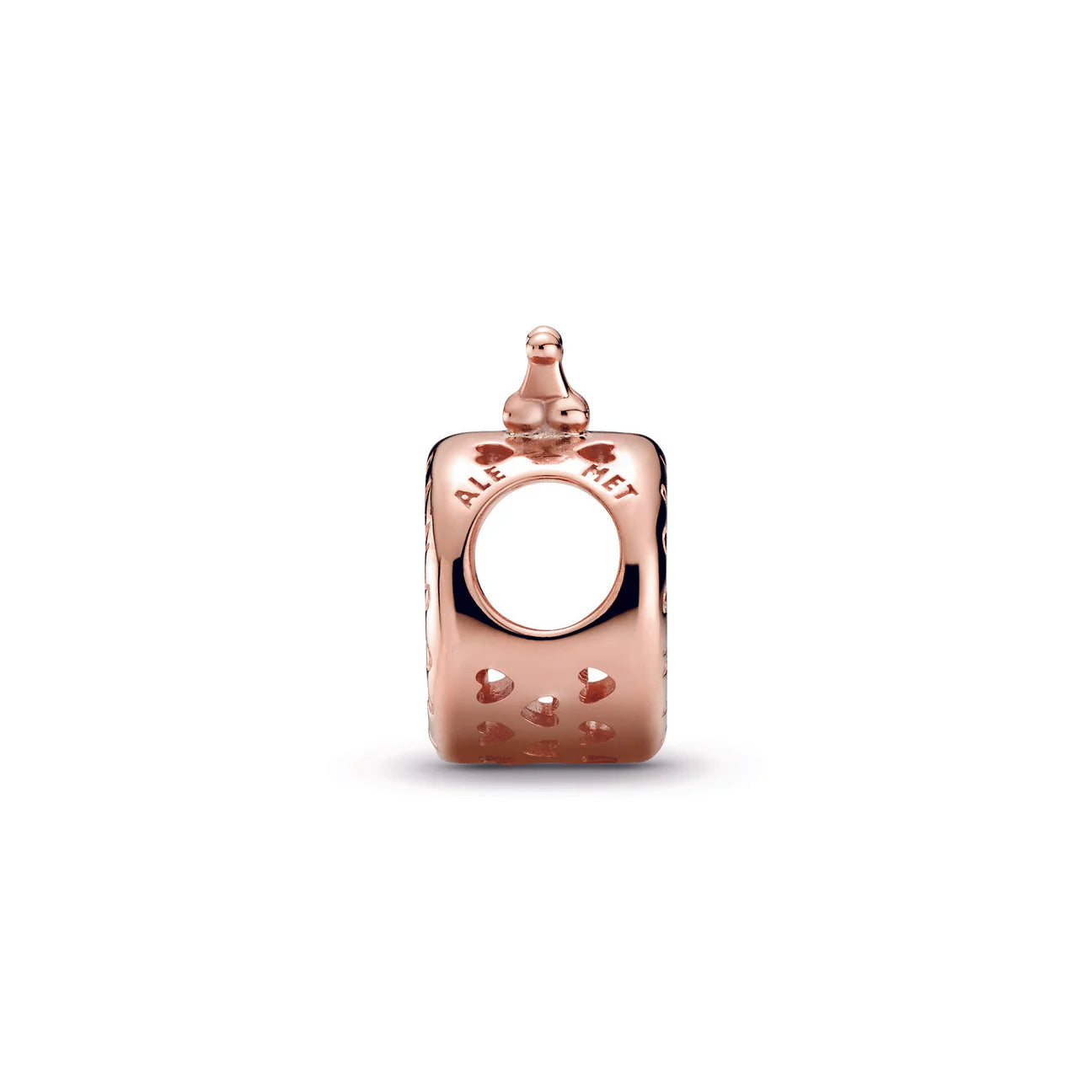 Charm Pandora Tiara Logo En Rose Gold