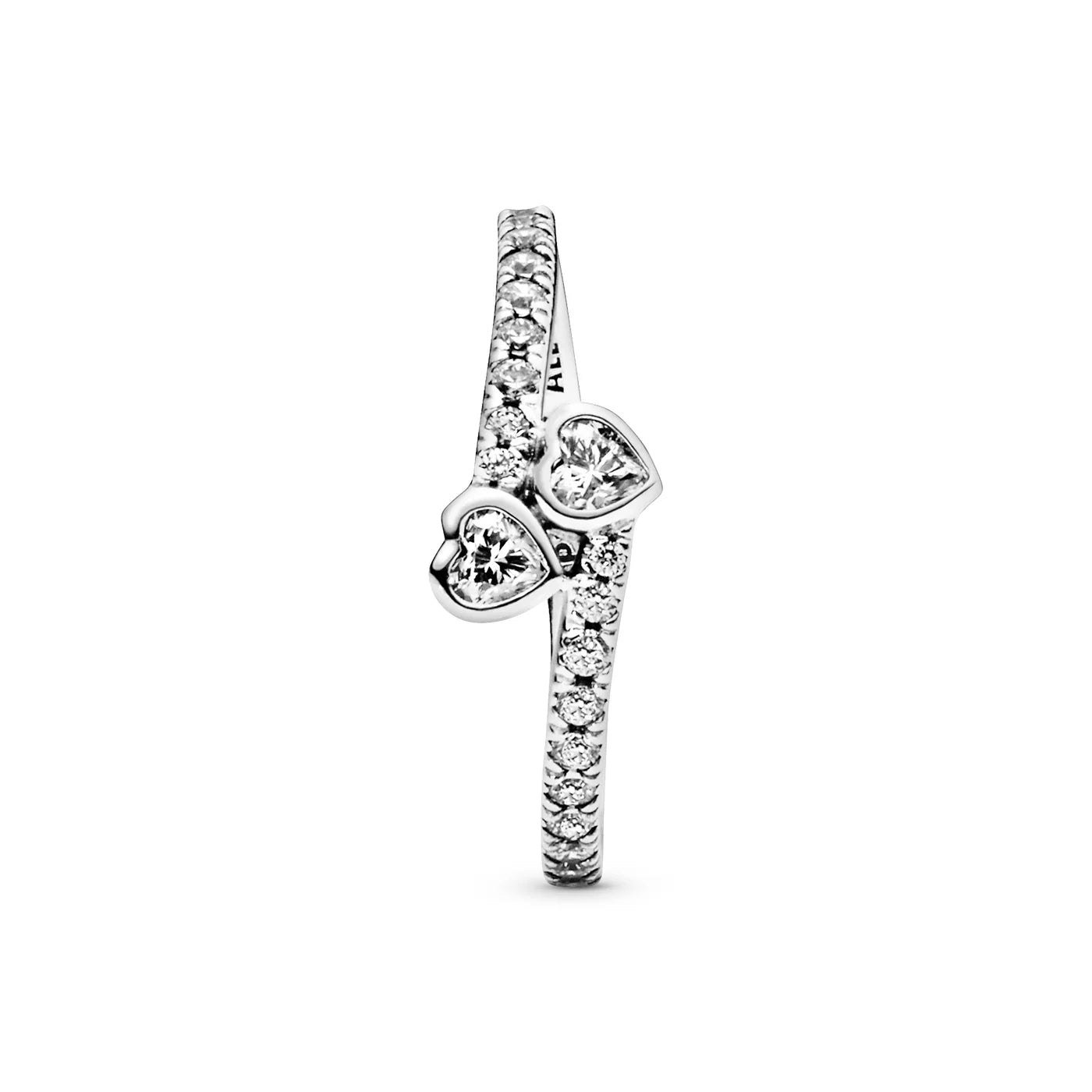 Anillo Pandora Amor Doble Pavé