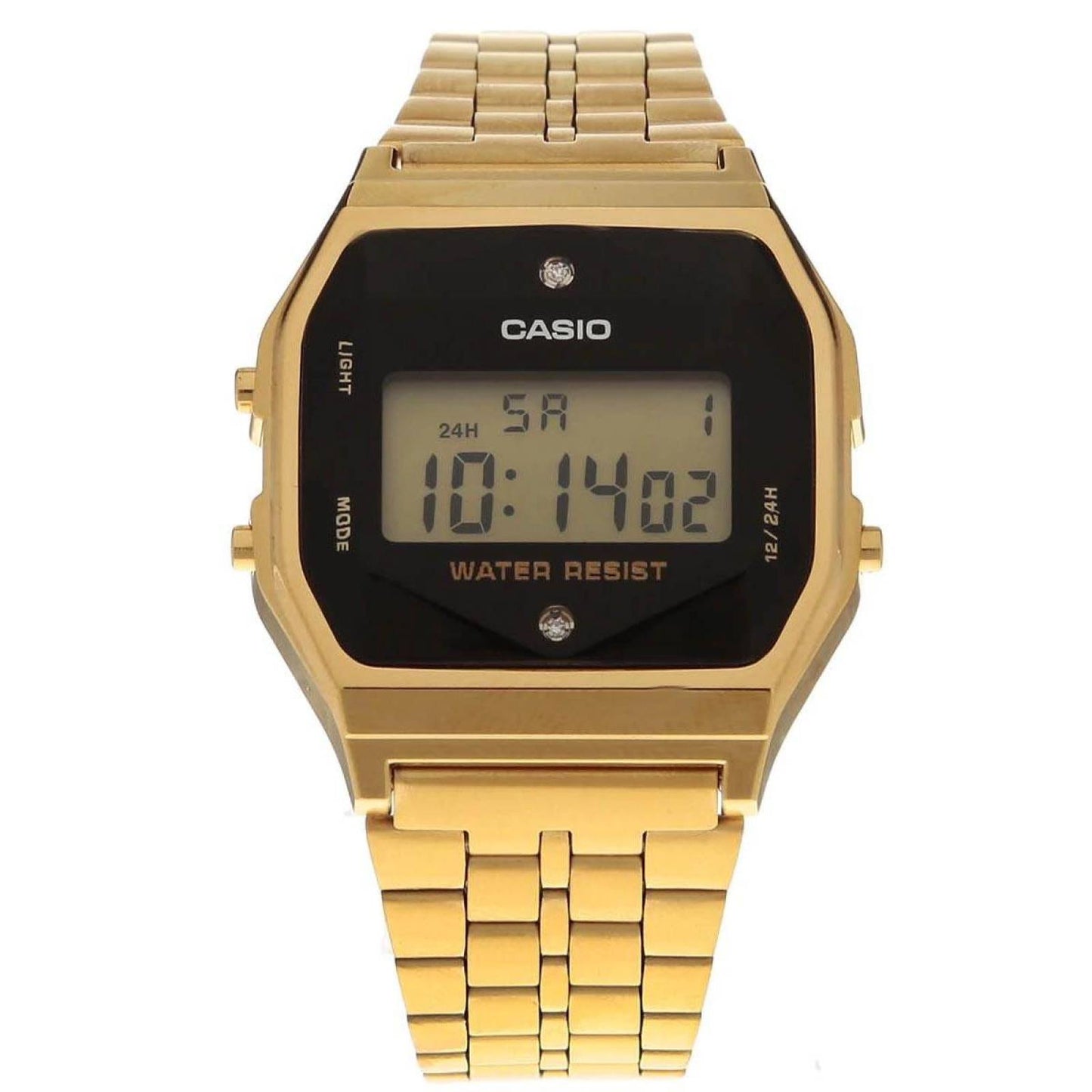 Reloj Casio Cuadrado Vintage Unisex Dorado