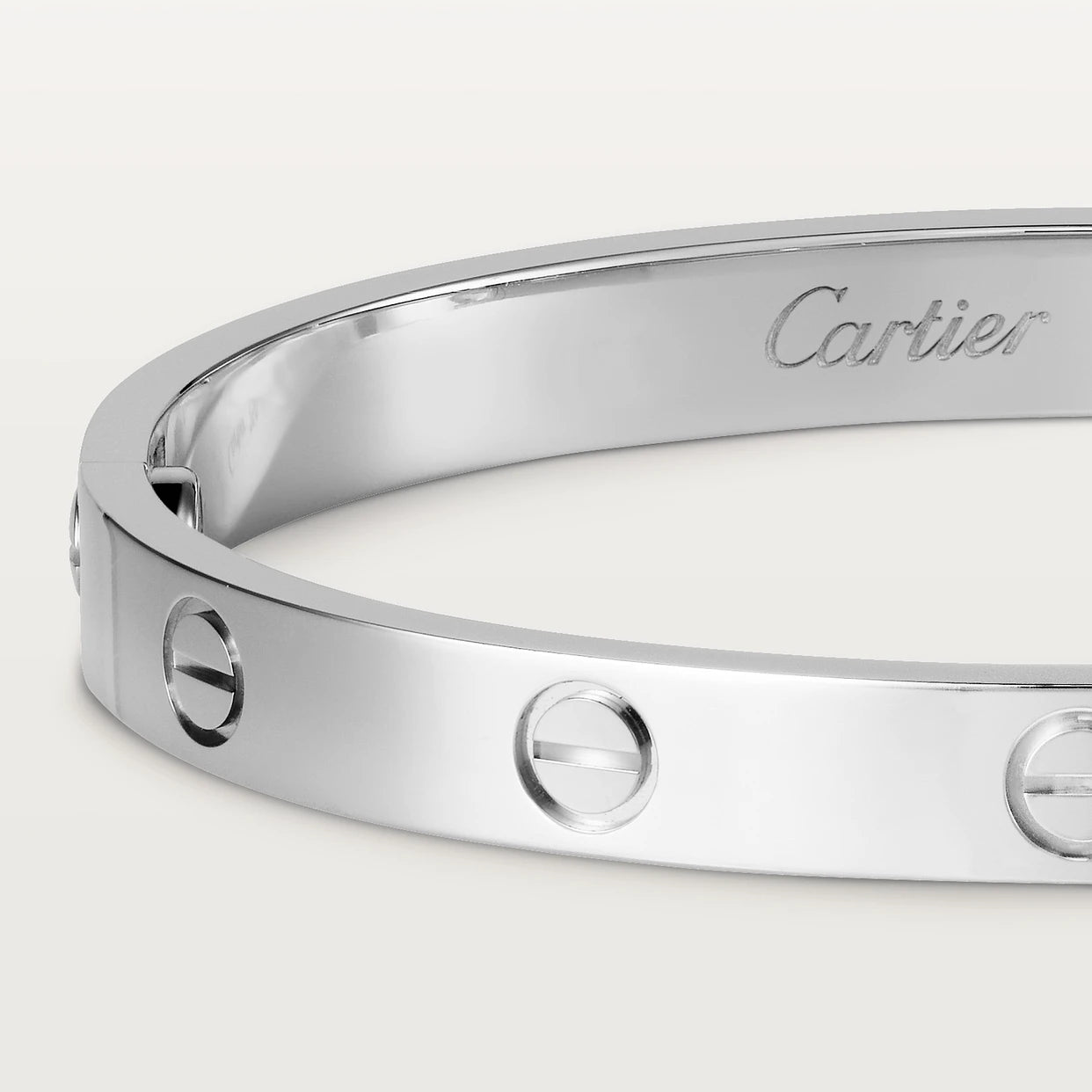 Pulsera Cartier Love Plateada