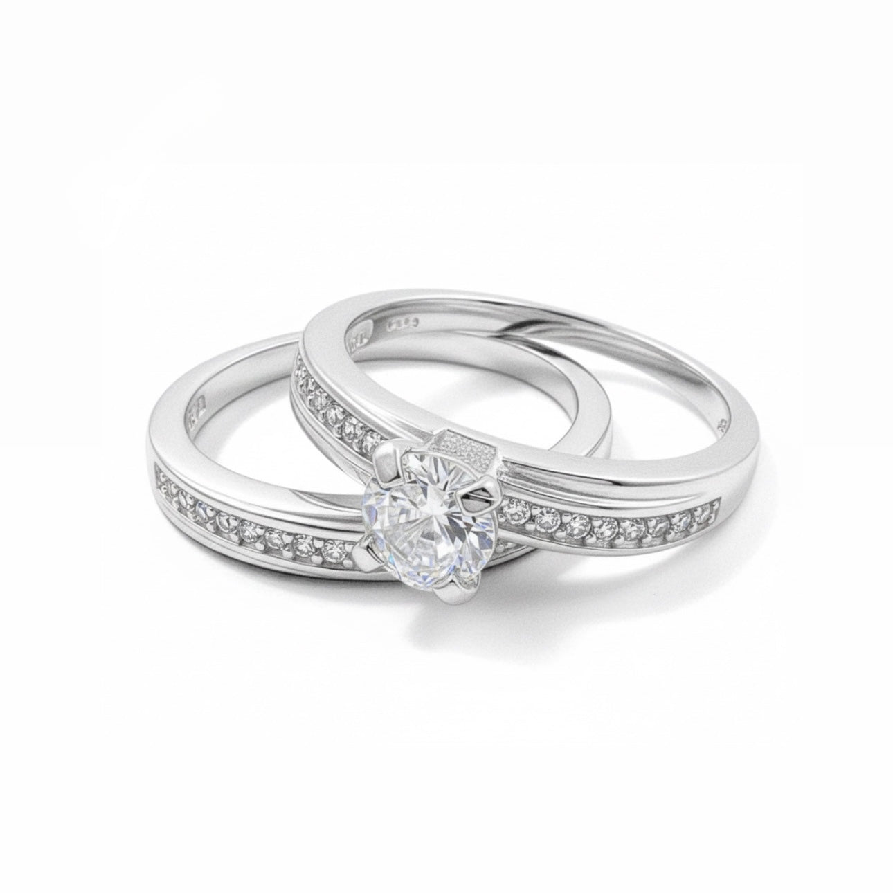 Anillo de Compromiso set de dama #23