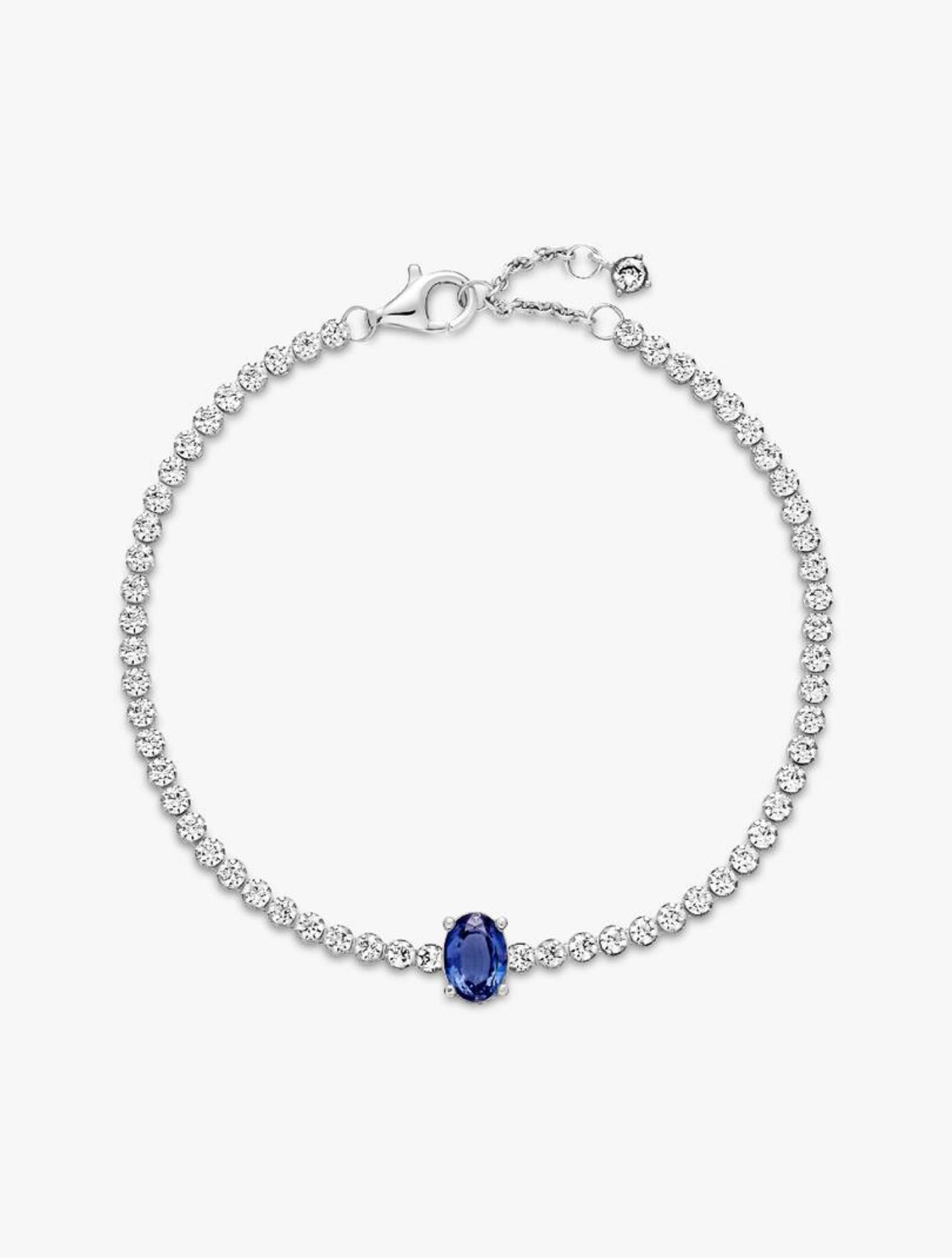 Pulsera Pandora De Pavé Brillante Azul
