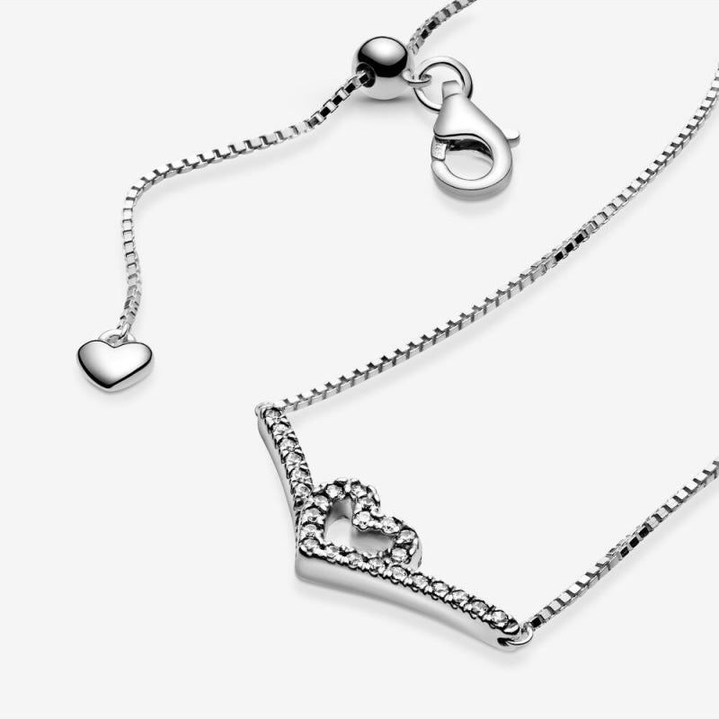 Collar Pandora Corazón Espumoso