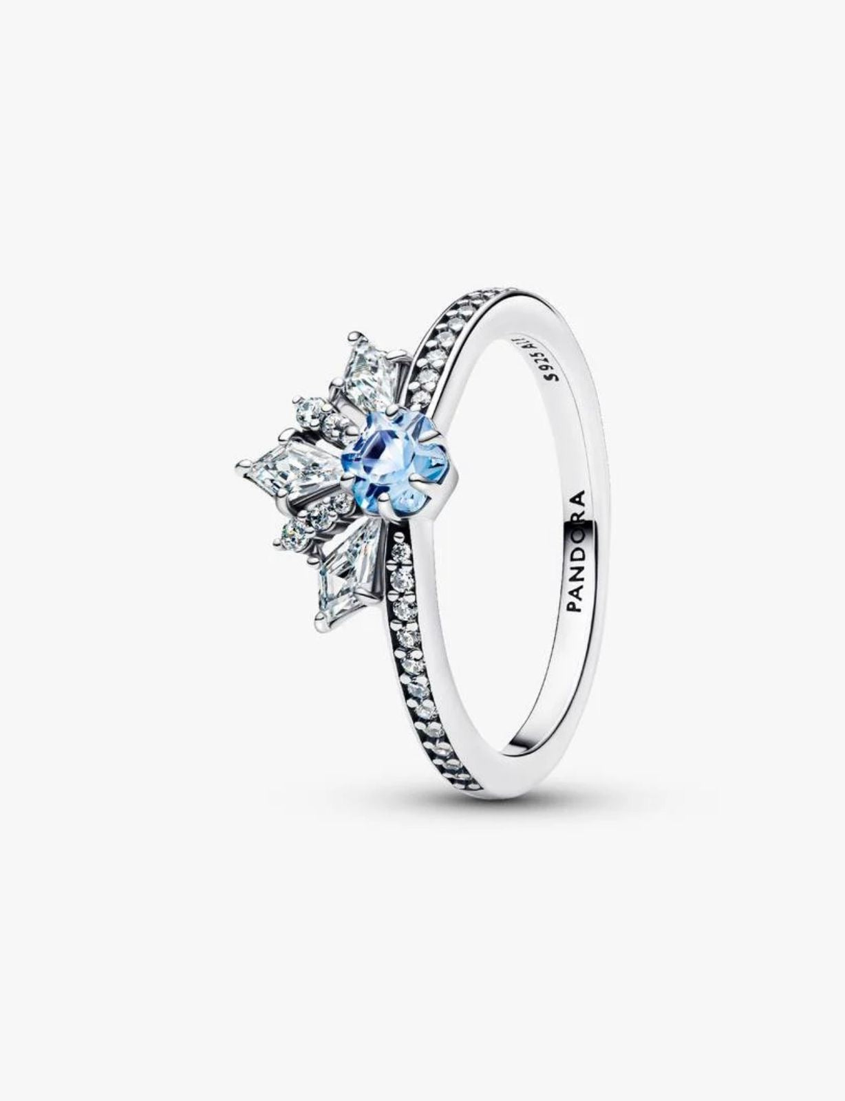 Anillo Pandora Tiara Reina Elsa de Frozen de Disney