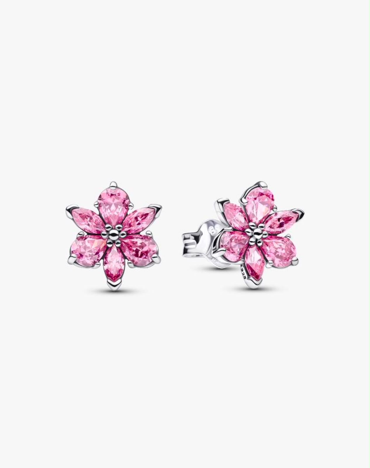 Set De Regalo Pandora Herbario Rosado Brillante