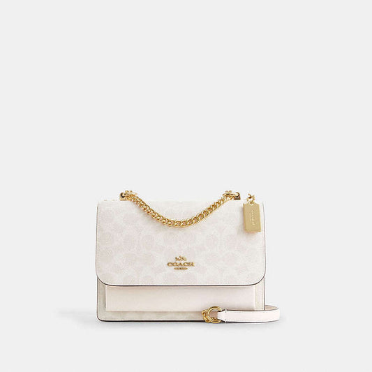 Cartera Coach Crossbody Klare Blanca Con Caja