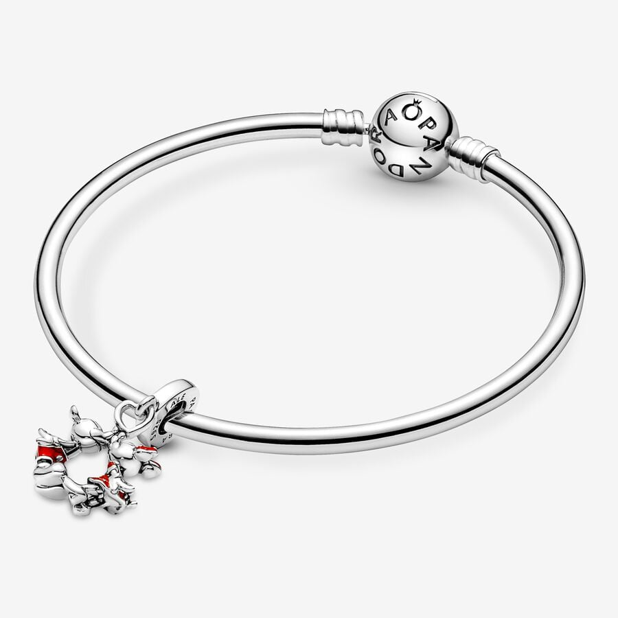 Charm Pandora Colgante Beso de Mickey y Minnie Mouse de Disney