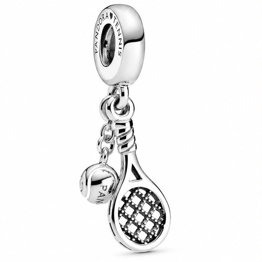 Charm Pandora Colgante Raqueta y Pelota De Tenis
