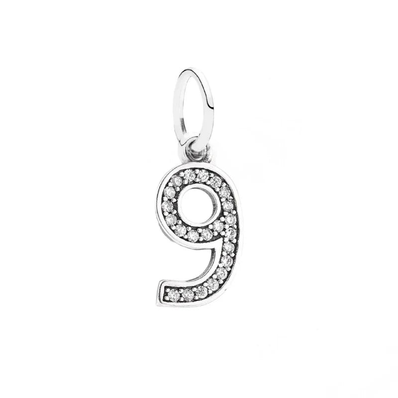 Charm Pandora Números 1-9