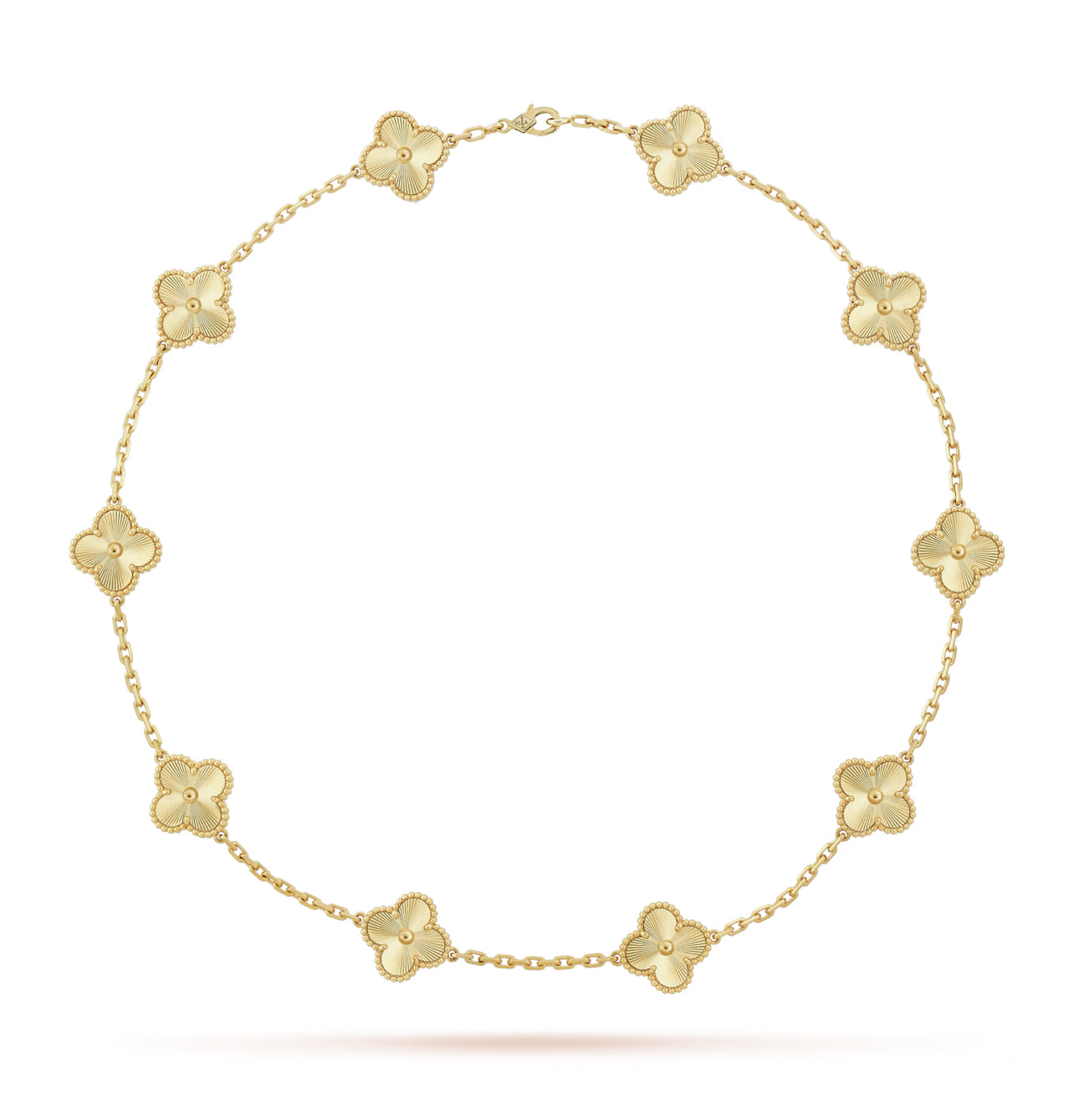 Collar Van Cleef Vintage Alhambra Dorado