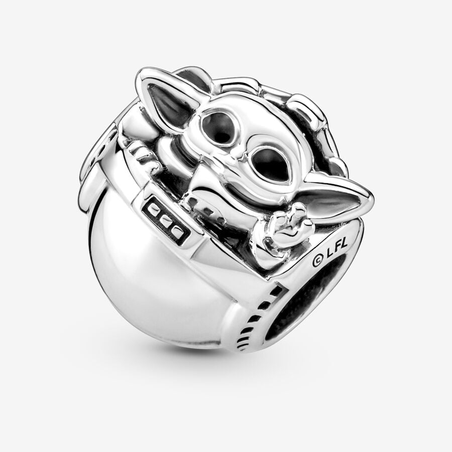 Charm Pandora Star Wars Grogu™ y abalorio para cuna