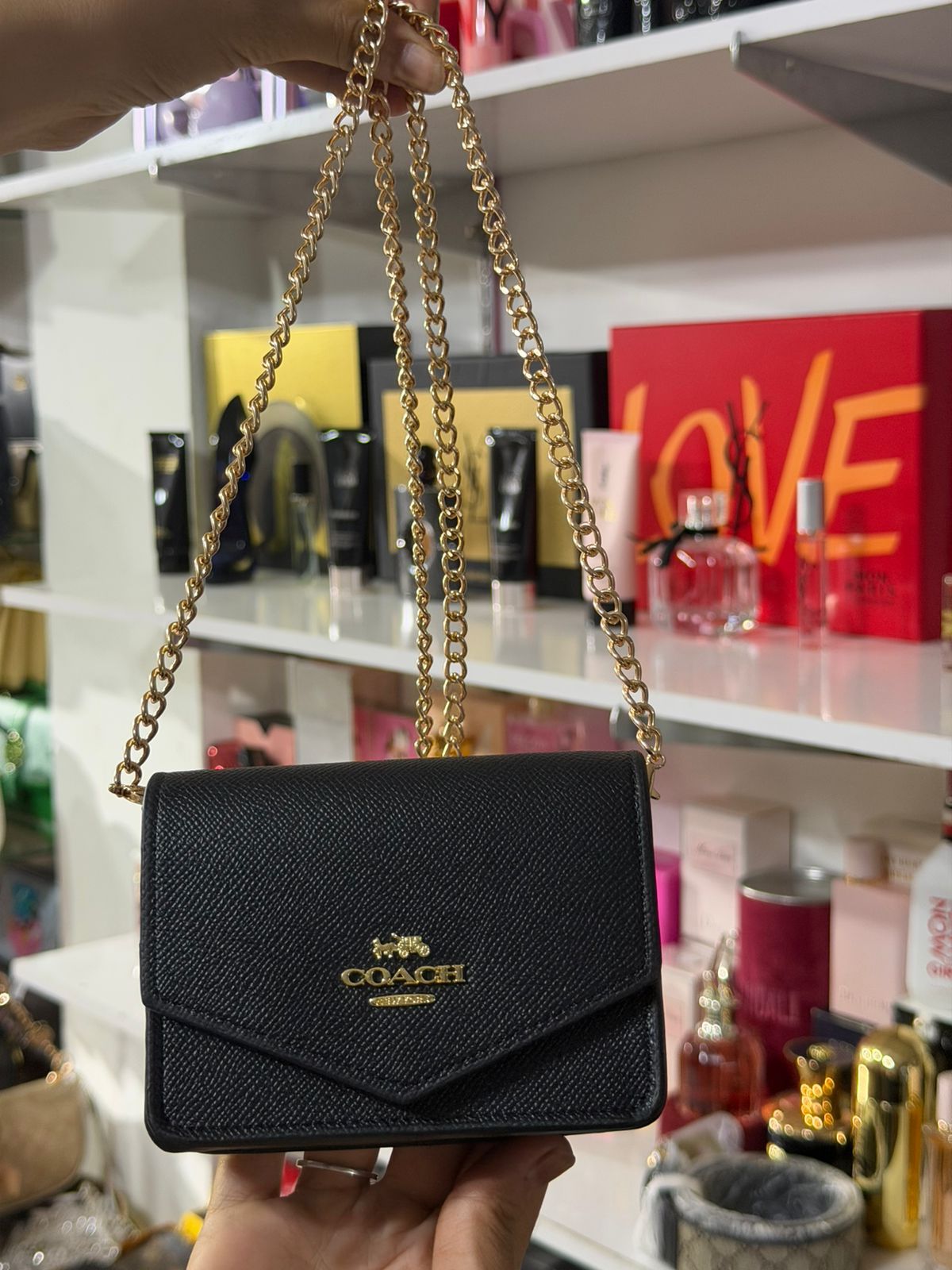 Cartera Coach Mini Klare Negra