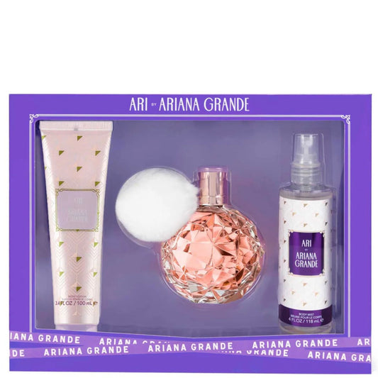 SET ARIANA GRANDE ARI EDP 100ML, BODY LOTION 100ML, BODY MIST 118ML