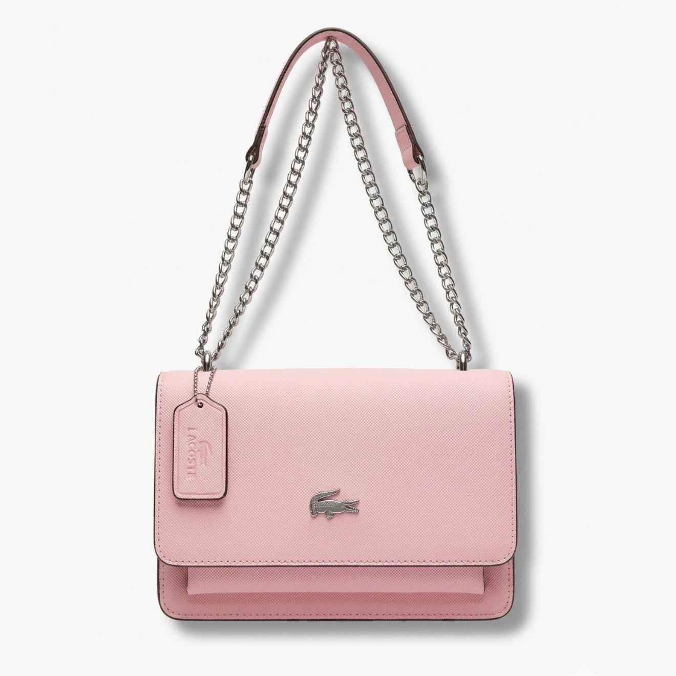 Cartera Lacoste Rosa