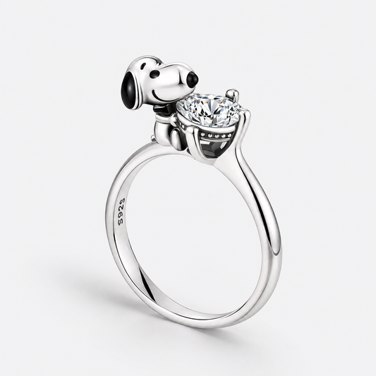 Anillo Pandora Snoopy