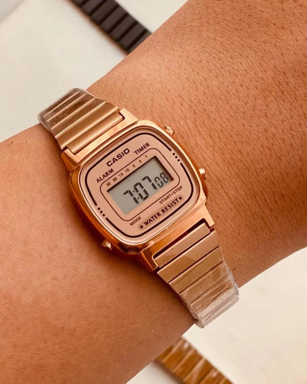 Reloj Casio Vintage Pequeño Rose Gold